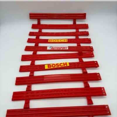 Greenhills Scalextric Classic Red Barriers x 10 - Used - MACC1012