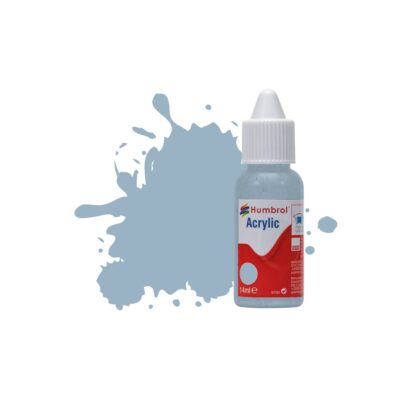 Greenhills Humbrol 14ml Dropper Bottle of Acrylic US Compass Grey Matt DB0128 - C5467