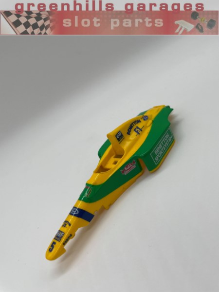 Greenhills Scalextric Benetton Ford No.5 C492 Body Shell - Used - S2611 - Image 2