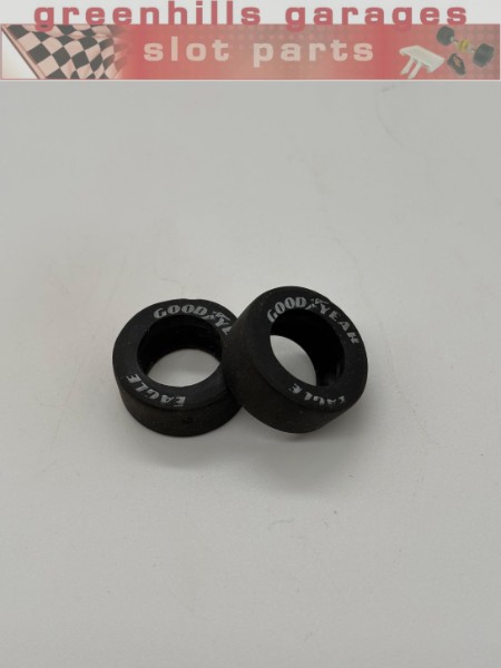 Greenhills Scalextric Canon Williams Honda FW11 Front Tyre Pair - Used - P10463