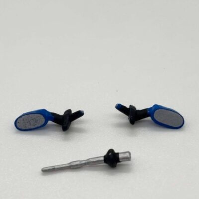 Greenhills Scalextric Toyota Supra QX06 C2717 Blue Wing Mirror Pair & Aerial - NEW - P10513