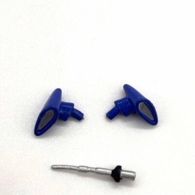 Greenhills Scalextric Honda NSX 100 C2720 Blue Wing Mirror Pair & Aerial - NEW - P10499