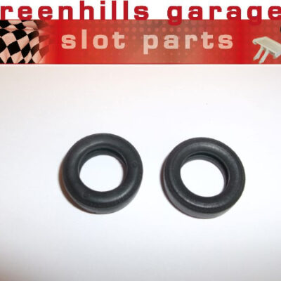 Greenhills Scalextric Porsche F1 C73/86 Front Tyre Pair Used - P3364