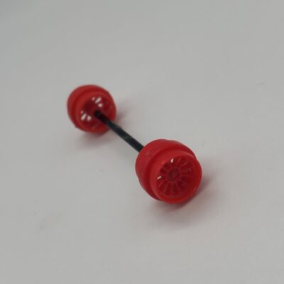 Greenhills Scalextric Disney Pixar Francisco Bernoulli C3187 Front Axle & Wheels - Used - P10522