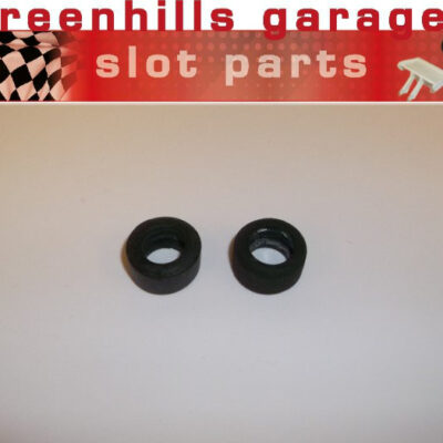 Greenhills Scalextric Original Ford Escort XR3i / RS1600 / Mexico Smooth Tyre Pair - P645- Used