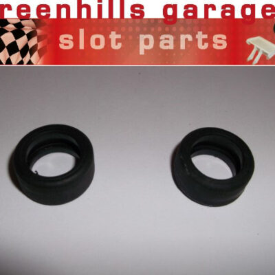 Greenhills Scalextric Porsche 962 Tyres Pair Used - P2554