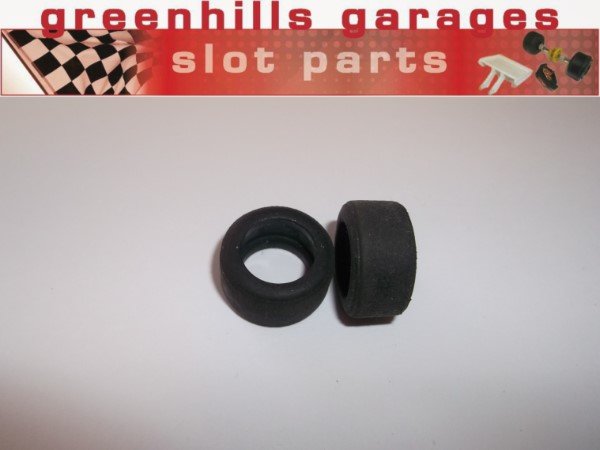Greenhills Scalextric MG Metro and 6R4 tyre pair - Used - P4572 ##x