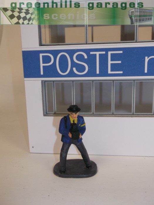 F493 - Greenhills Scalextric Carrera Photographer 1.32 Scale Hand Painted - NEW