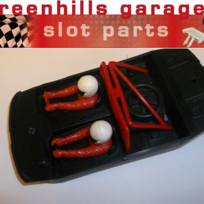 Greenhills Scalextric Renault Megane cabin interior - USED - P3532