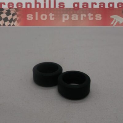 P7460 - Greenhills Scalextric Jaguar Sport XJ8 No5 Front Tyre pair- Used