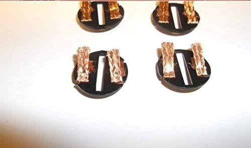 Greenhills Slot Spares C8329 Braid Plates x 4 for Scalextric - 100% Copper - G900 - Image 2