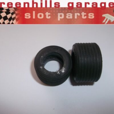 Greenhills Scalextric BRM P160 Rear Tyre Pair Grooved - Used - P5558