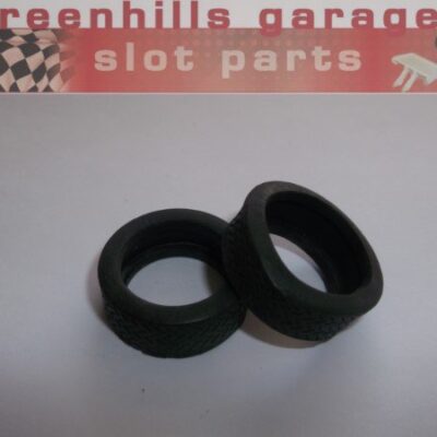 Greenhills Scalextric Subaru Impreza WRC Treaded Tyre Pair - Used - P5693