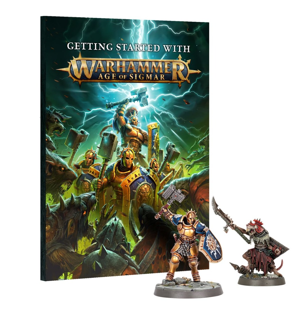 Greenhills Warhammer Getting Started with Age Of Sigmar Magazine + 2 Figures 80-16 - GW14 - Image 2