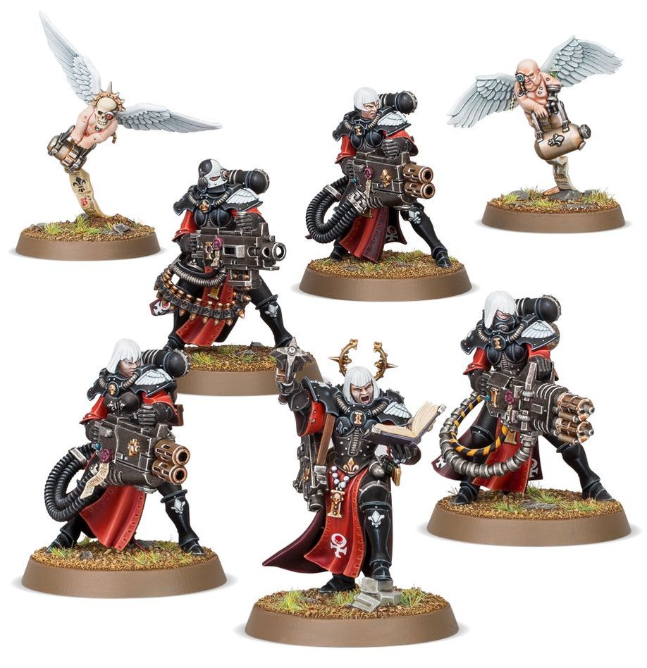 Greenhills Warhammer 40K Adepta Sororitas Retributor Squad 52-25 - GW7 - Image 2