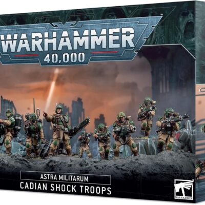 Greenhills Warhammer 40K Astra Militarum Cadian Shock Troops 47-33 - GW27