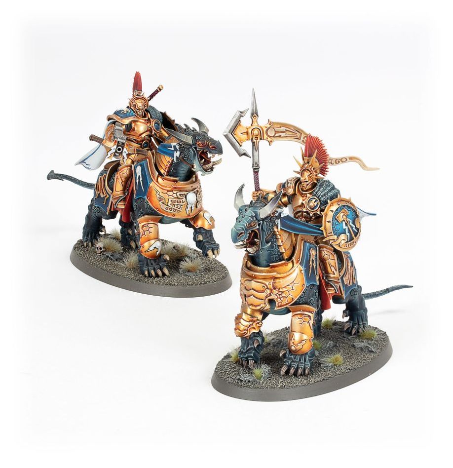 Greenhills Warhammer Age Of Sigmar Stormcast Eternals Dracothian Guard 96-24 - GW40 - Image 2