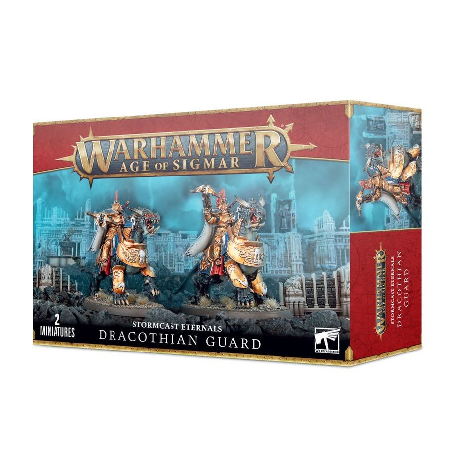 Greenhills Warhammer Age Of Sigmar Stormcast Eternals Dracothian Guard 96-24 - GW40
