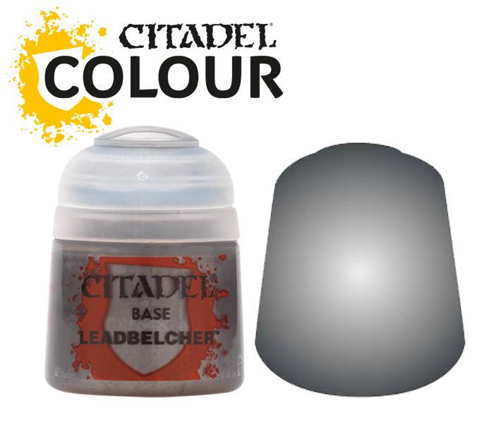 Greenhills Citadel Base Paint Leadbelcher Silver 12ml Pot 21-28 - GWP11