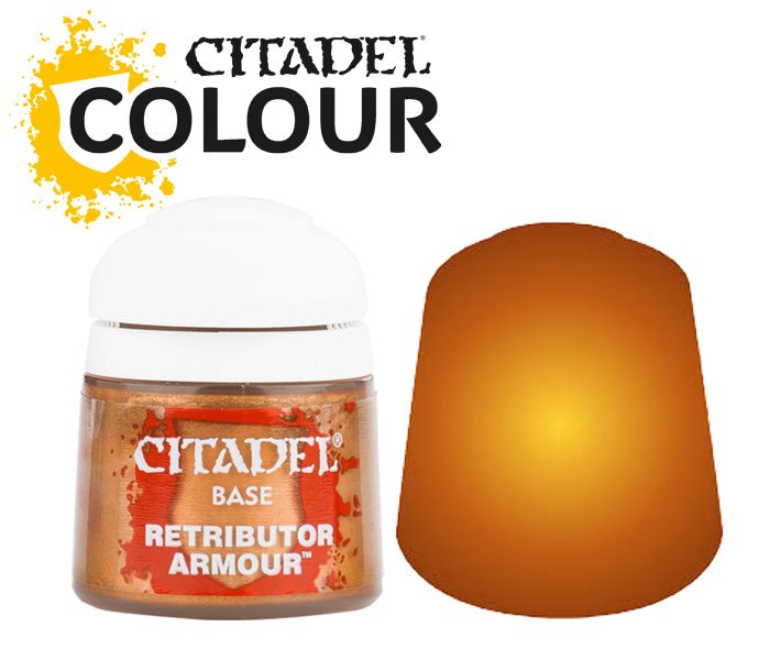 Greenhills Citadel Base Paint Retributor Armour Bronze 12ml Pot 21-35 - GWP12