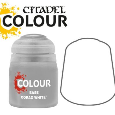 Greenhills Citadel Base Paint Corax White 12ml Pot 21-52 - GWP13