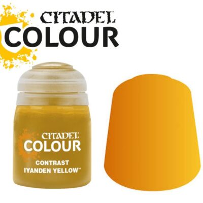 Greenhills Citadel Contrast Paint Iyanden Yellow 18ml Pot 29-10 - GWP20
