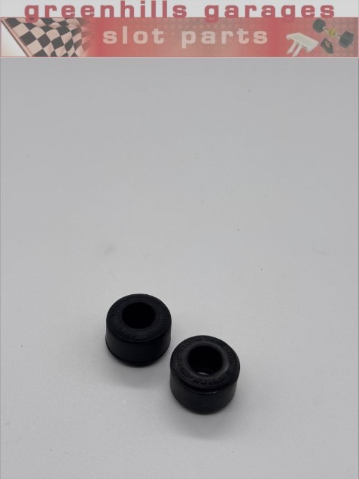 Greenhills Scalextric Brabham B744B Rear Tyre Pair - Used - P2397