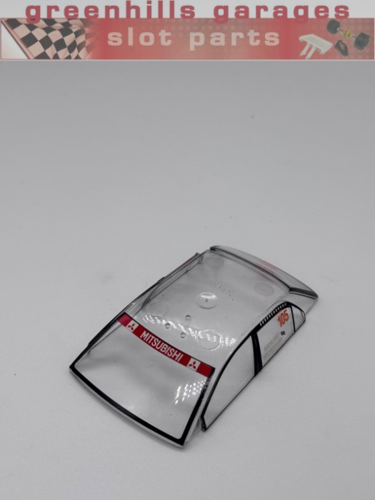 Greenhills Scalextric Mitsubishi Lancer Screens Statoil C2588 Screens - Used - P10528