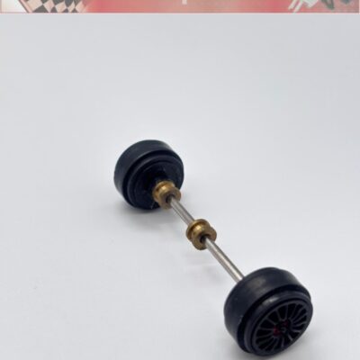 Greenhills Scalextric Carrera Evolution Bentley EXP Speed 8 Front Axle And Wheels - Used - P10543