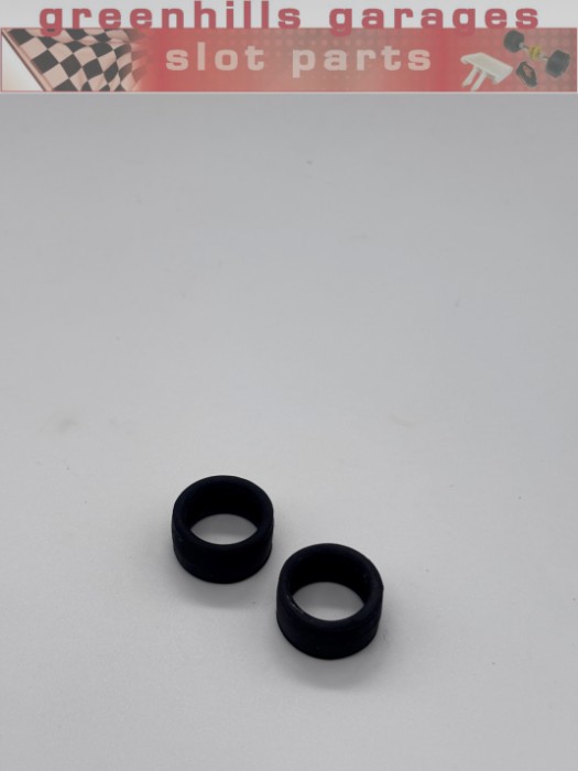 Greenhills Scalextric Carrera Evolution EXP Speed 8 Front Tyre Pair - Used - P10544