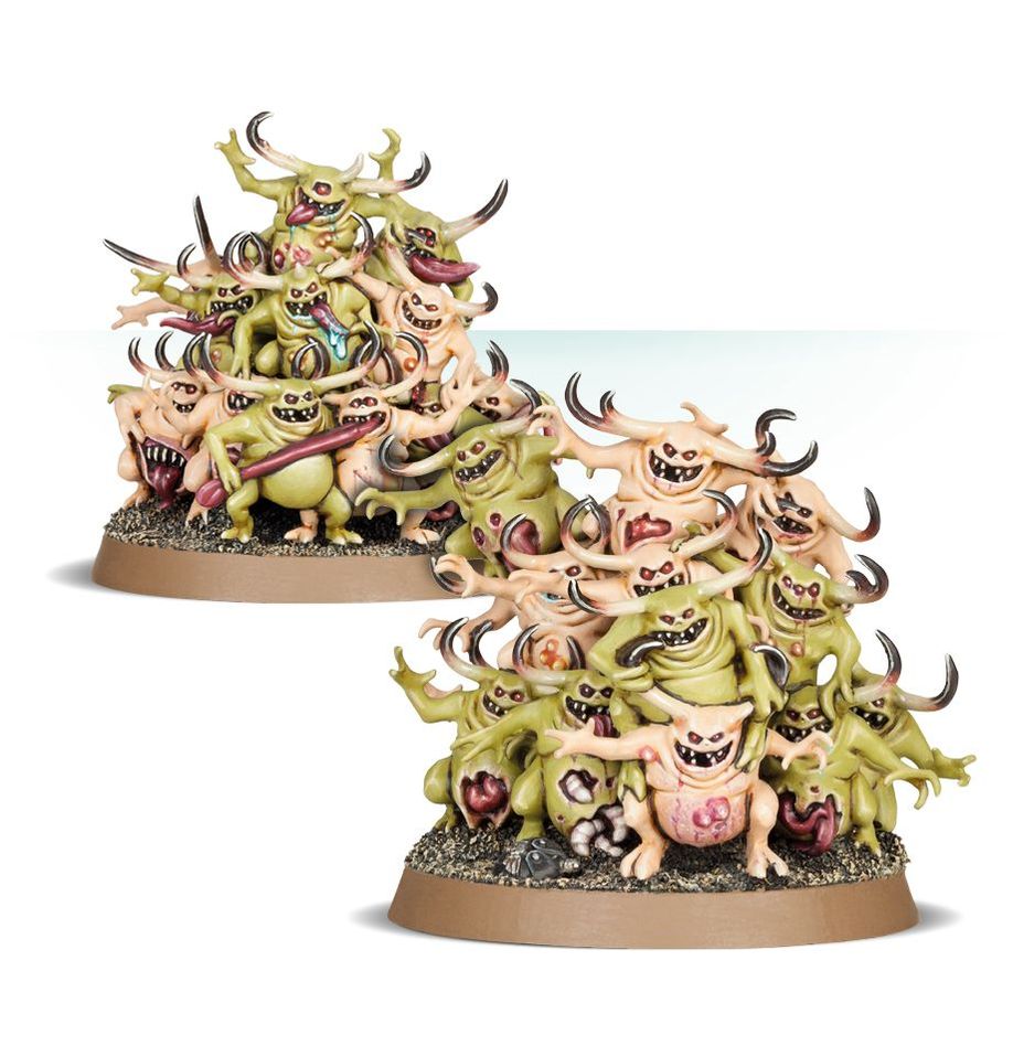 Greenhills Warhammer Age Of Sigmar Maggotkin of Nurgle Nurglings 97-18 - GW46 - Image 4