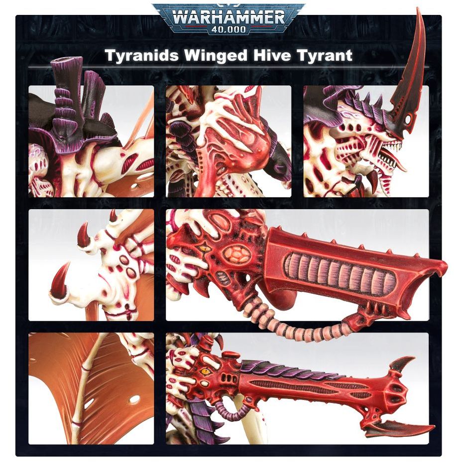 Greenhills Warhammer 40K Tyranids Hive Tyrant 51-08 - GW28 - Image 4