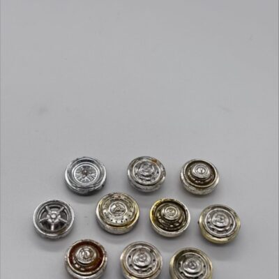 Greenhills Scalextric Mixed Vintage Wheel Hubs x10 - Used - P10638