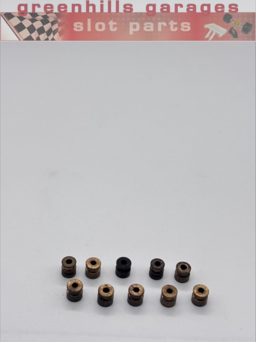 Greenhills Scalextric Vintage Brass Axle Bushes x10 - Used - P10639