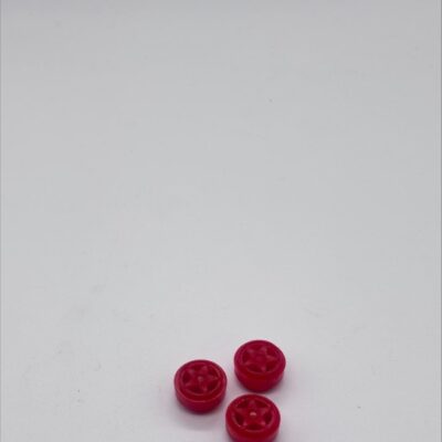 Greenhills Scalextric Alfa Romeo 155 Wheel Pair Red - Used - P10665