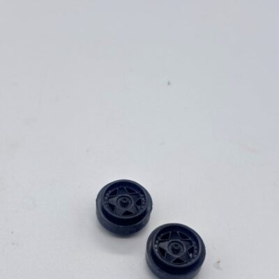 Greenhills Scalextric Ferrari F40 Wheel Hub Pair Black - NEW - P10670