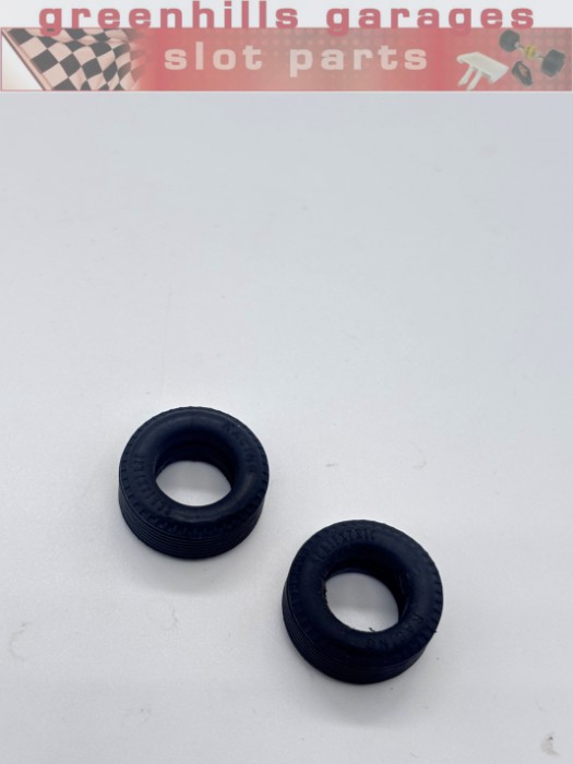 Greenhills Scalextric Ferrari F1 Powerslide Front Tyre Pair - Used - P10676