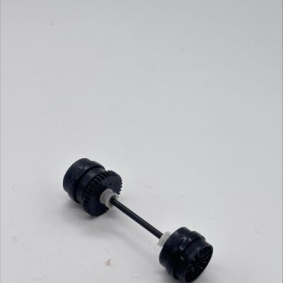 Greenhills Scalextric Aston Martin PBR9 Rear Axle & Gear Wheel Black - Used - P10688