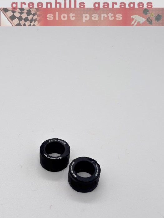 Greenhills Scalextric Jaguar XKRS Front Tyre Pair - Used - P10699