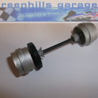 Greenhills Scalextric Ford GT2003 Rear axle and wheels - Used - P3647