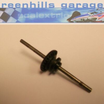 Greenhills Scalextric Porsche 962 Rear Axle & Gear Wheel 51mm Used - P2842 ##x