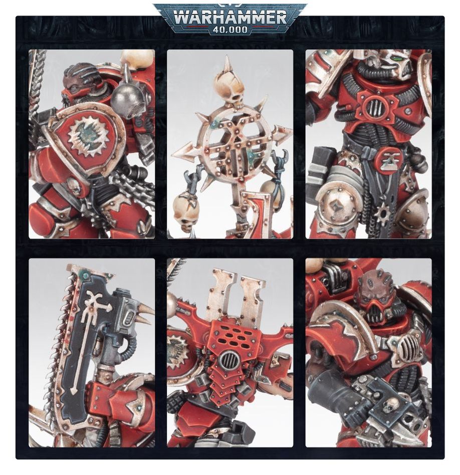 Greenhills Warhammer 40K World Eaters Khorne Berserkers 43-10 - GW4 - Image 6