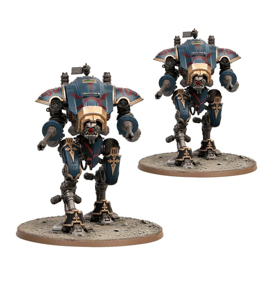 Greenhills Warhammer 40K Imperial Knights Knight Armigers 54-20 - GW31 - Image 2