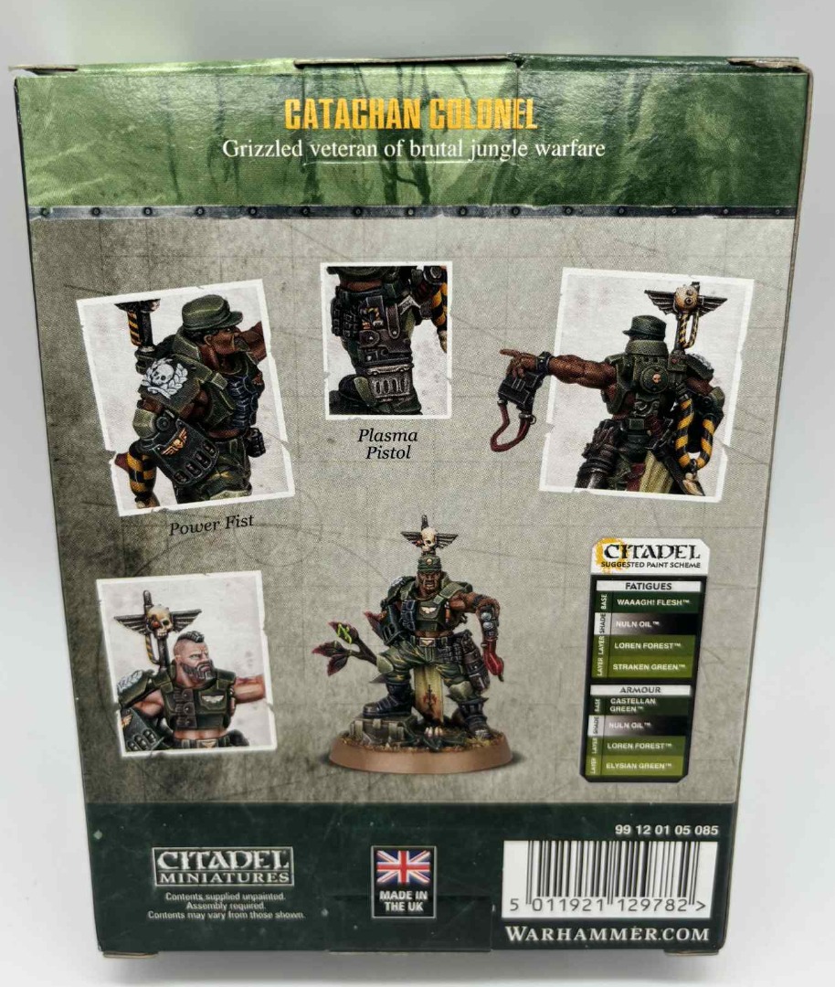 Greenhills Warhammer 40K Astra Militarum Gatachan Colonel 47-90 - GW52 - Image 2