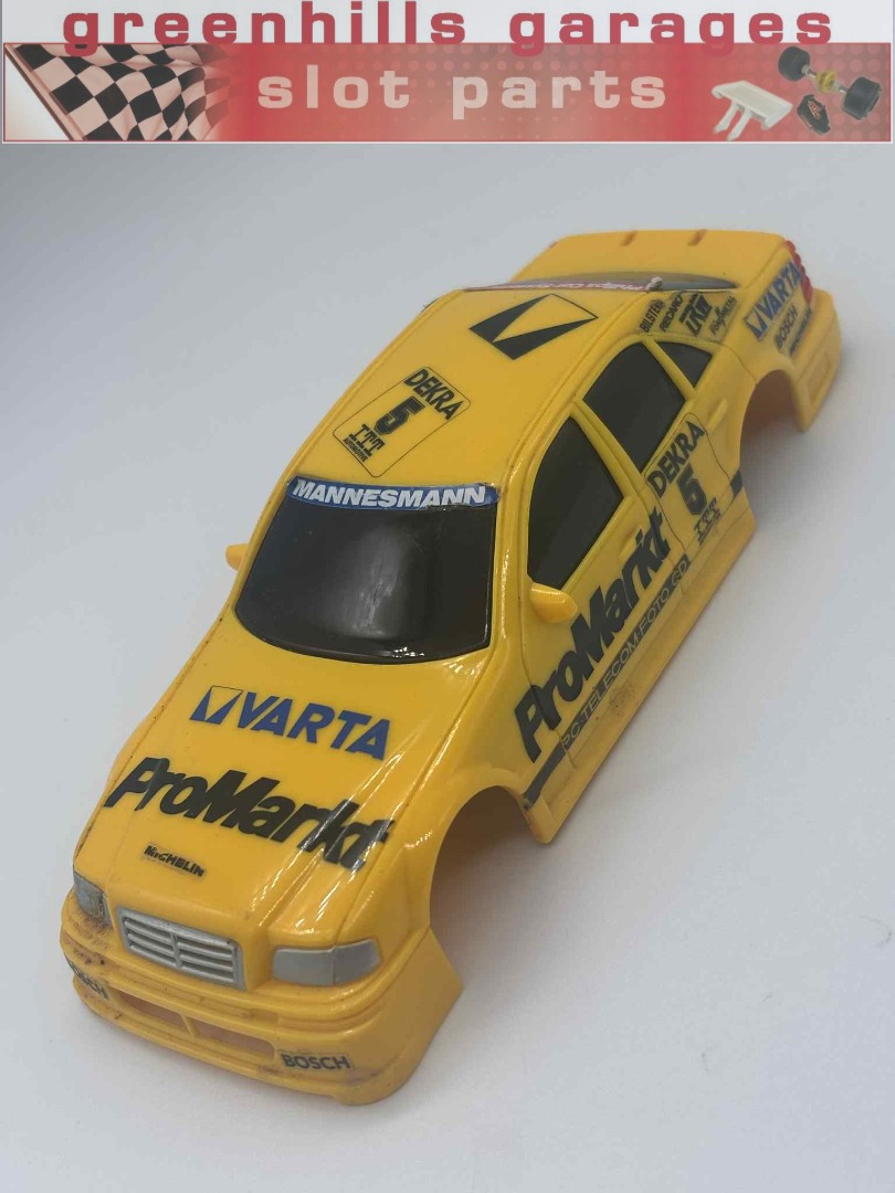 Greenhills Scalextric Mercedes C Class ProMarkt C699 Body Shell - Used - S3223