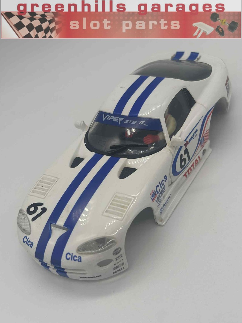 Greenhills FLY Dodge Viper GTSR No.61 Complete Body Shell - Used - S3235