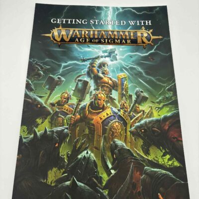 Greenhills Getting Started with Warhammer Age Of Sigmar Magazine - NEW - CAT108