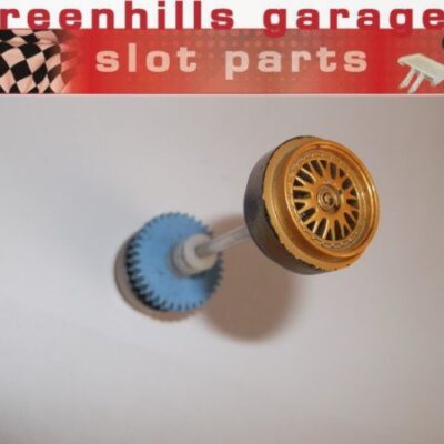 Greenhills Scalextric Porsche 911 GT3R UPS & Westward Ho Rear Axle & Wheels - Used - P3925