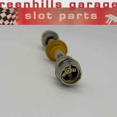Greenhills Scalextric JPS Lotus 72 Rear Axle & Gold Wheels C50 - Used - P10725