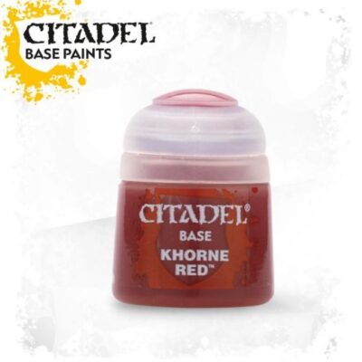 Greenhills Citadel Base Paint Khorne Red 12ml Pot 21-04 - GWP44